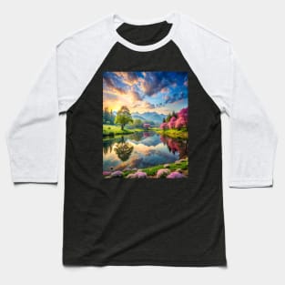 Explore Dream Discover Nature Photograpy Baseball T-Shirt